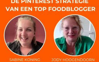 Pinterest Podcast interview met Foodblog